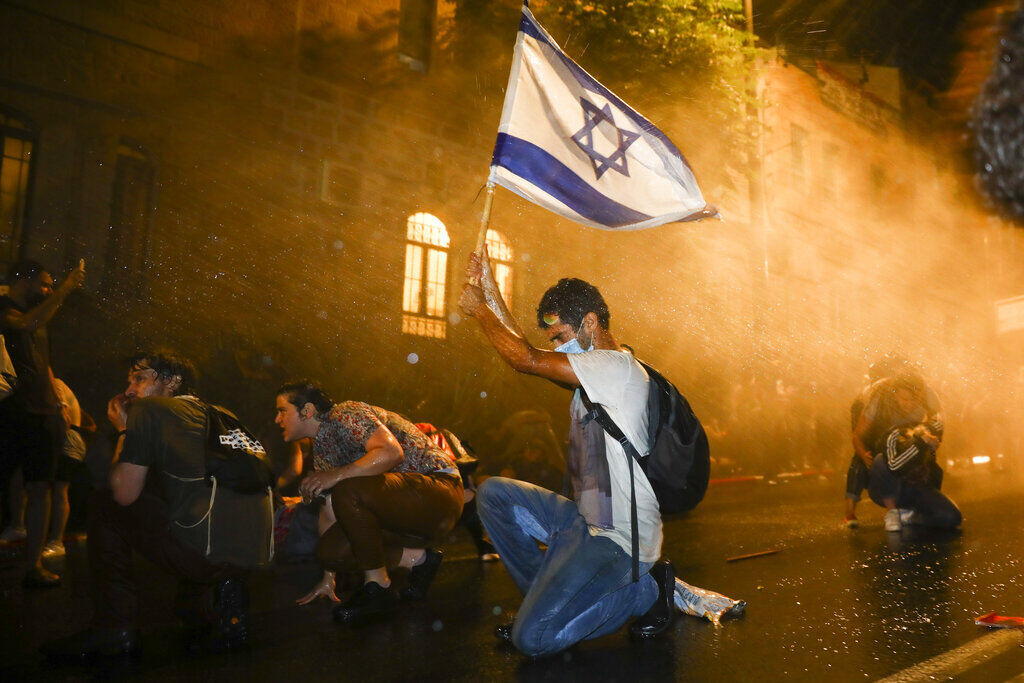 APTOPIX Virus Outbreak Israel Politics